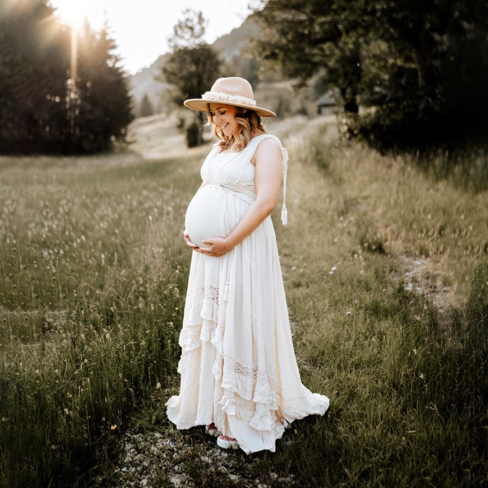 Boho Babybauch shooting